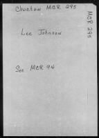 Johnson, Lee - Page 1