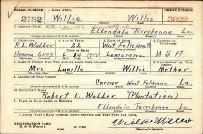 Thumbnail for Willie > Willson, Willie (1918)