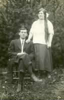 Hiram Washington Quesenberry  Hiram Quesenberry & wife Clydie Dalton.jpg