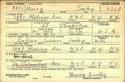 Thumbnail for Harry > Smiley, Harry (1917)