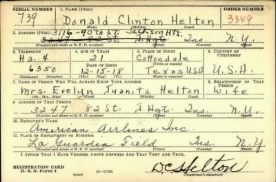 Thumbnail for Donald Clinton > Helton, Donald Clinton (1918)