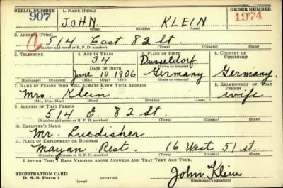 Thumbnail for John > Klein, John (1906)