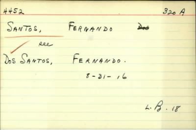 Thumbnail for Felix Rivera > Santos, Felix Rivera (1897)