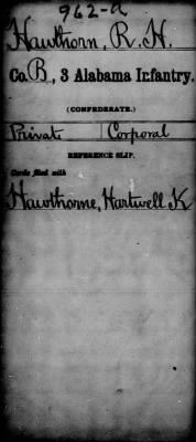 Hartwell K. > Hawthorne, Hartwell K.