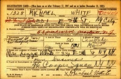 Thumbnail for Michael > White, Michael (1921)