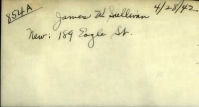 Thumbnail for James William > Sullivan, James William (1916)