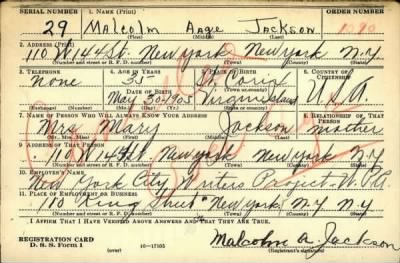 Thumbnail for Malcolm Aage > Jackson, Malcolm Aage (1905)