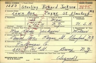 Thumbnail for Sterling Richard > Jackson, Sterling Richard (1914)