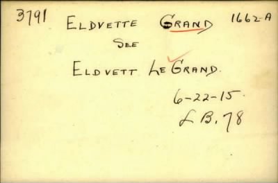 Thumbnail for David > Grand, David (1913)