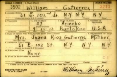 Thumbnail for William > Gutierrez, William (1913)