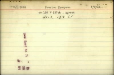 Thumbnail for Preston > Thompson, Preston (1910)