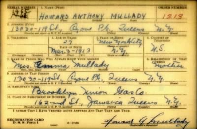 Thumbnail for Howard Anthony > Mullady, Howard Anthony (1913)