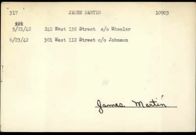 Thumbnail for James > Martin, James (1921)