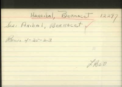 Thumbnail for Belfield Hamilcar > Hannibal, Belfield Hamilcar (1920)