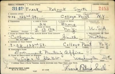 Thumbnail for Frank Patrick > Smith, Frank Patrick (1916)