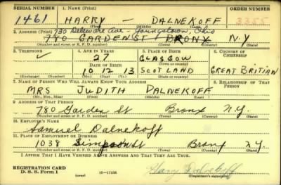 Thumbnail for Harry > Dalnekoff, Harry (1913)