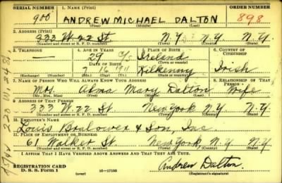 Thumbnail for Andrew Michael > Dalton, Andrew Michael (1911)