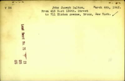 Thumbnail for John Joseph > Dalton, John Joseph (1912)