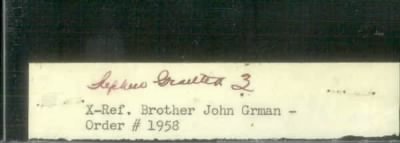 Thumbnail for Stephen Milton > Grman, Stephen Milton (1917)