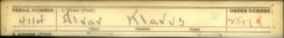 Thumbnail for Alvar > Klavus, Alvar (1919)