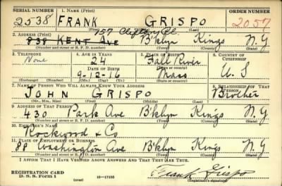 Thumbnail for Frank > Grispo, Frank (1916)