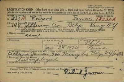 Thumbnail for Richard > James, Richard (1926)