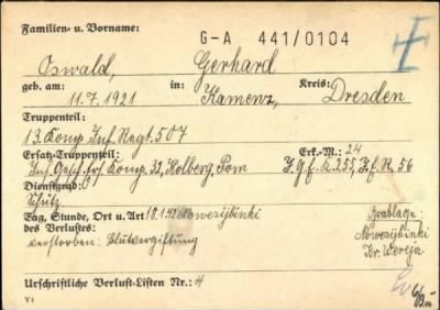 Thumbnail for Gerhard > Oswald, Gerhard (G-A 441/0104)