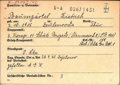 Thumbnail for Dietrich > Baumgärtel, Dietrich (G-A 026/1431)