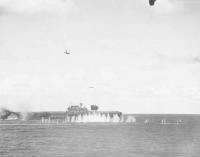 Thumbnail for Japanese_aircraft_attack_USS_Hornet_(CV-8)_during_the_Battle_of_the_Santa_Cruz_Islands_on_26_October_1942_(80-G-33947).jpg