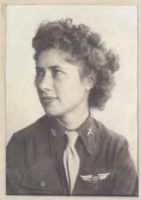 Gertrude Vreeland Tompkins Silver in WASP uniform about 1944.jpg
