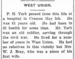 Thumbnail for York death notice Corning newspaper.jpg