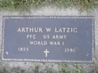 Thumbnail for Arthur Albert William Latzig Headstone.jpg