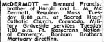 Bernard Francis McDermott, San_Diego_Union_1961-09-03_78.png