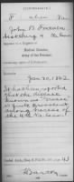 Thumbnail for Fontaine, John B (21) (1) Jan 30, 1862 REgister of Medical Director,Army of the Potomac.jpg