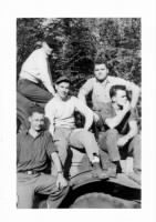 Archie Paul Woolard (top left), Carmen K Reade (top right), Gaetan Aloysius Godios (middle left), Chester Joseph Hanucki (middle right), James Michael Donohoe (bottom left).jpg