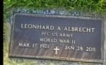 Thumbnail for Leonhard A. Albrecht gravestone.JPG