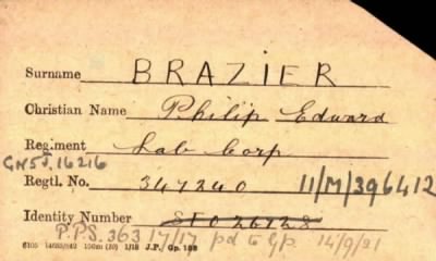 Thumbnail for 022/0086/BRA-BRE > Brazier, Philip Edward (347240)