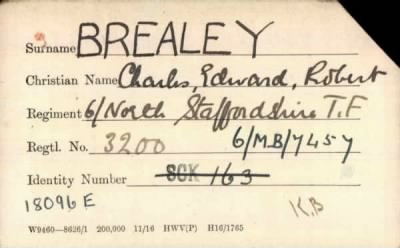 Thumbnail for 022/0086/BRA-BRE > Brealey, Charles Edward Robert (3200)