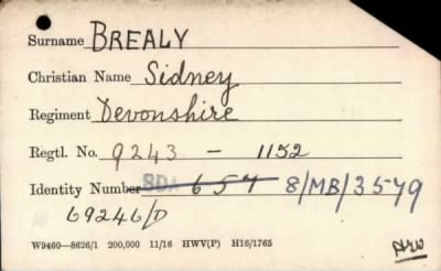 Thumbnail for 022/0086/BRA-BRE > Brealy, Sidney (9243, 1152)