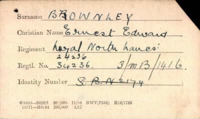 Thumbnail for 027/0101/BRO-BRU > Brownley, Ernest Edward (24236, 34236)