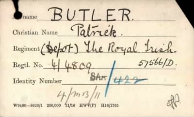 Thumbnail for 032/0116/BUT-BUT > Butler, Patrick (4/4809, 57566/D)