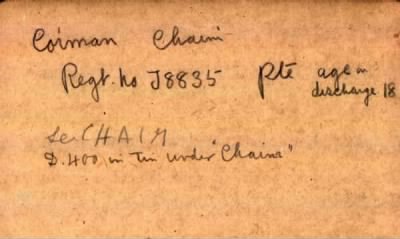 Thumbnail for 050/0179/COR-COR > Corman, Chaim (J 8835)