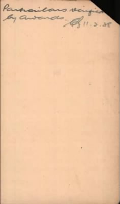 Thumbnail for 056/0207/DAV-DAV > Davidson, George (44179, Tr/5231)