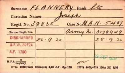 Thumbnail for 075/0282/FLA-FLE > Flannery, Joseph (38835, 3178949)