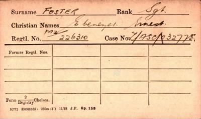 Thumbnail for 078/0290/FOS-FOS > Foster, Ebenezer Ernest (M2/226310)