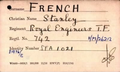 Thumbnail for 080/0297/FRE-FRE > French, Stanley (742)