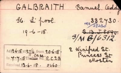 Thumbnail for 082/0302/FYF-GAL > Galbraith, Samuel Oddy (332730, Tr3/28230)