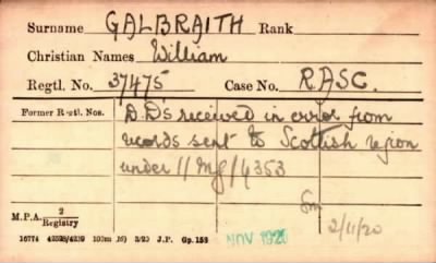 Thumbnail for 082/0302/FYF-GAL > Galbraith, William (37475)