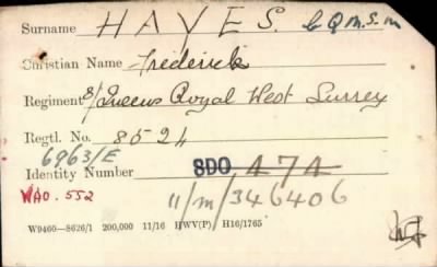 Thumbnail for 099/0380/HAY-HAY > Hayes, Frederick (8524, 6963/E)