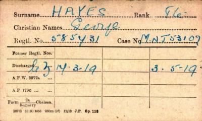 Thumbnail for 099/0380/HAY-HAY > Hayes, George (585731)